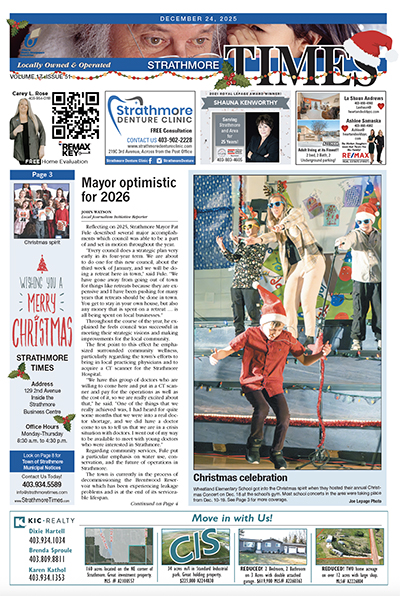 December 24, 2025 Strathmore Times